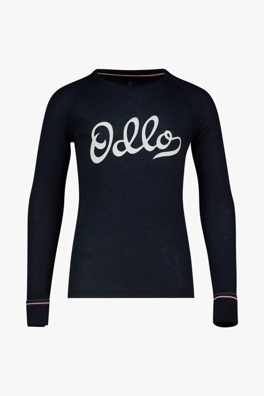 Odlo Active Warm Originals ECO Stripe Kinder Thermo Unterwäsche Set