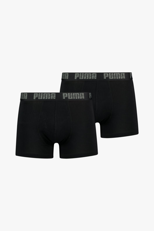 Puma 2 Pack Basic Herren Boxershort in schwarz kaufen ochsnersport.ch