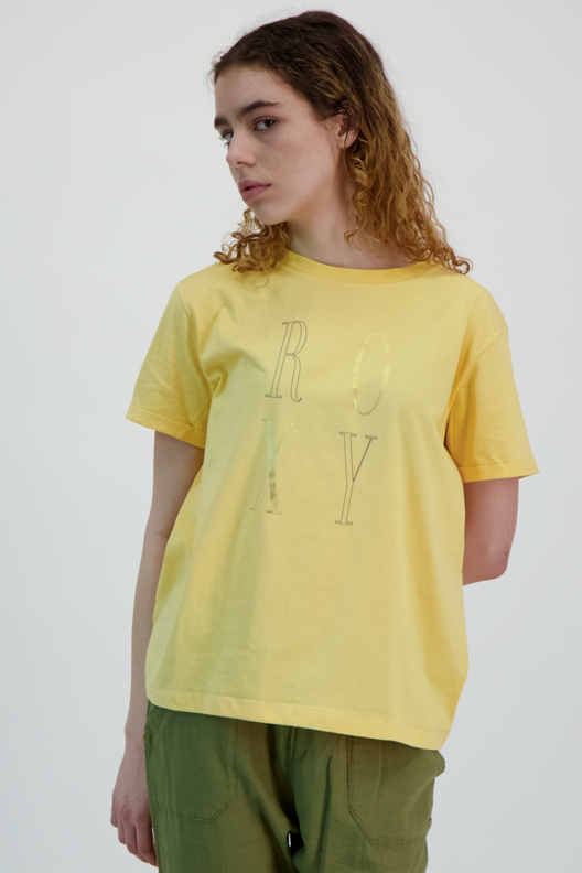 Roxy Sparkle Evening Space Letter Damen T-Shirt