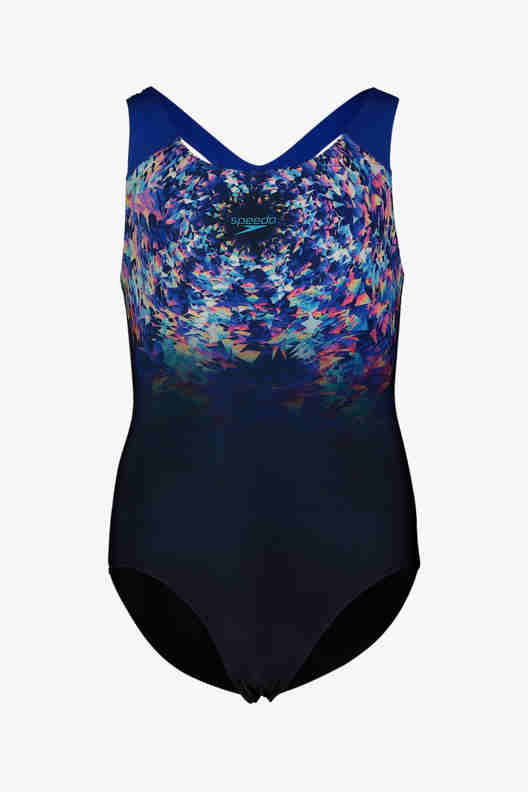 speedo Digital Placement Splashback costume da bagno bambina