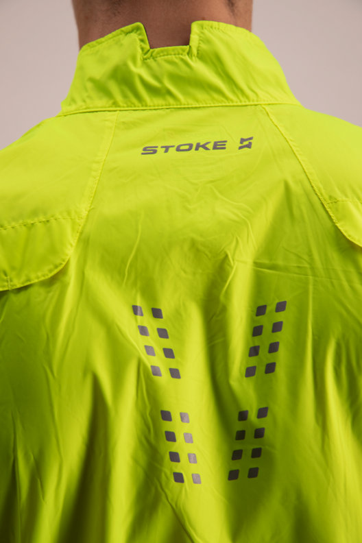 Stoke Eco Neon giacca da bike uomo