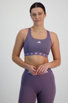 adidas Performance Powerreact Training Techfit Medium soutien-gorge de sport femmes violet