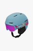 GIRO Spur Flash Combo casque de ski + masque enfants bleu