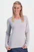 Jack Wolfskin Sky Thermal longsleeve donna grigio