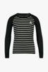 Odlo Active Warm ECO Stripes manche longue thermique enfants noir