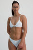 Roxy Love Triangle A-C Cup bikini femmes blanc