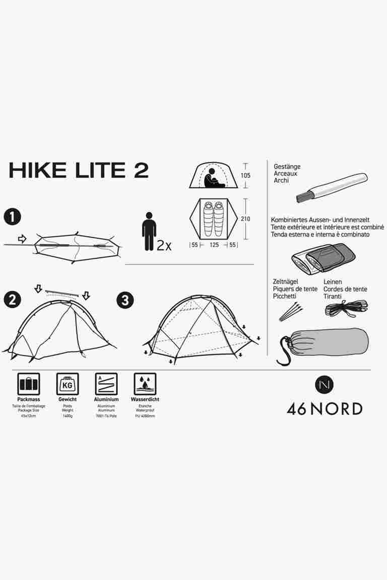 46 NORD Hike Lite 2 tente
