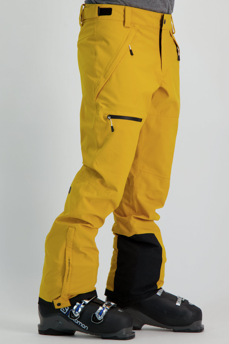 Pantalon de ski jaune best sale