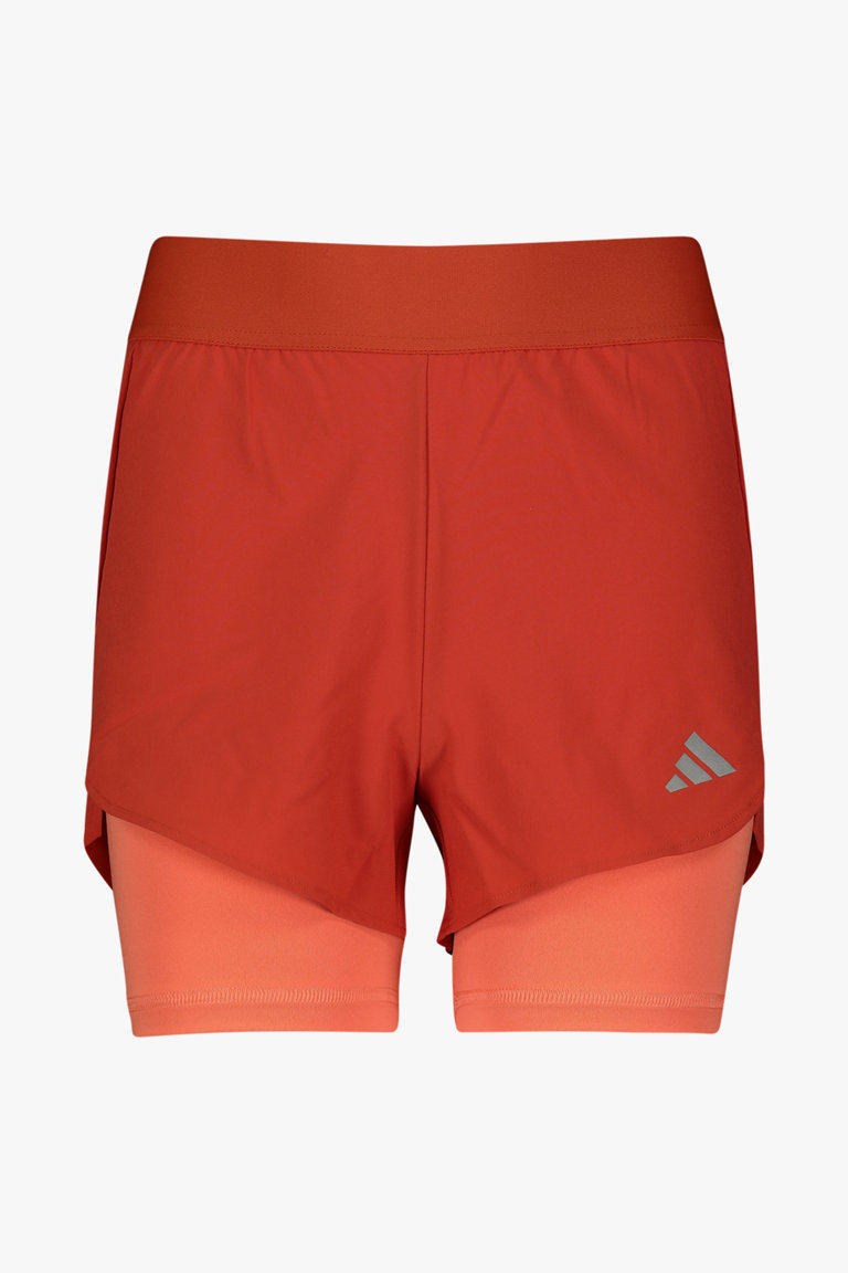 adidas Performance 2in1AEROREADY Woven M dchen Short in rot kaufen