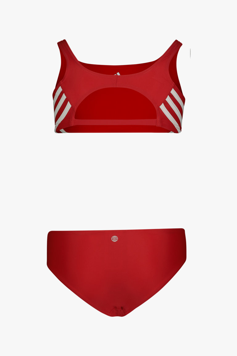 adidas Performance 3S M dchen Bikini in rot kaufen ochsnersport.ch