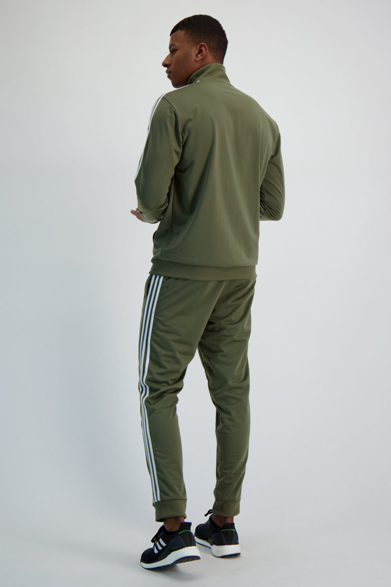 adidas Performance Basic 3 S Herren Trainingsanzug in olive kaufen
