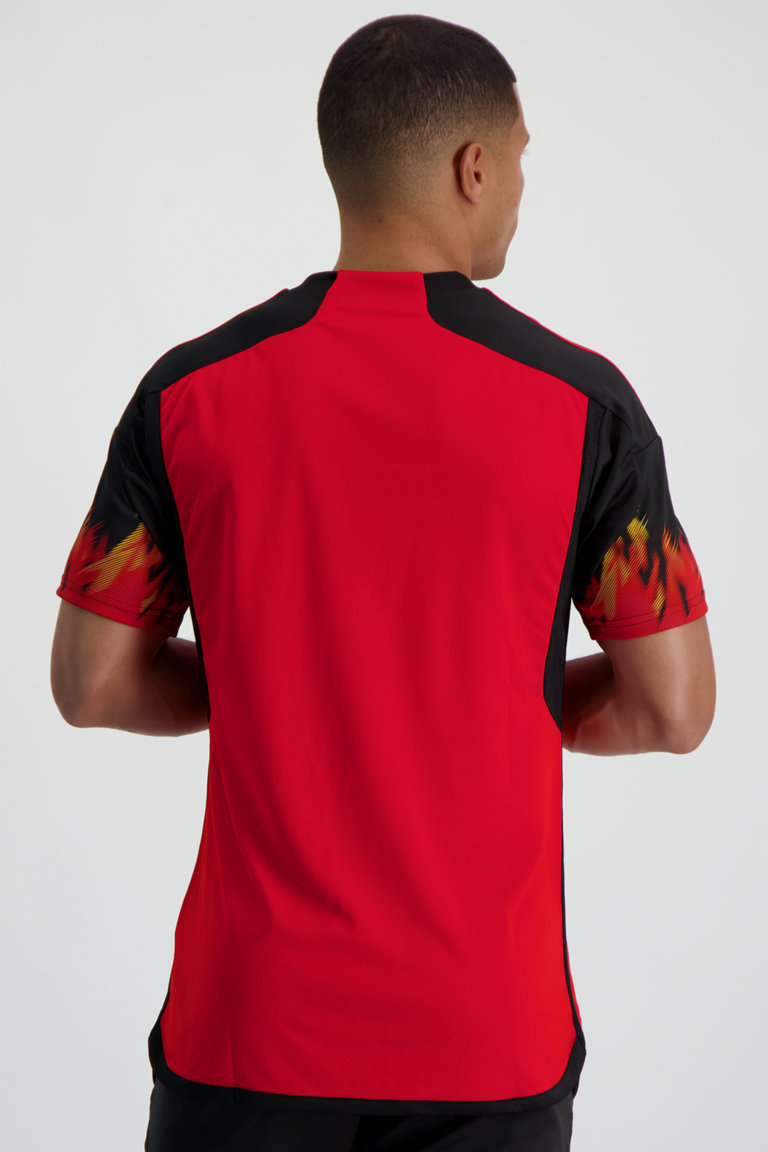 Achat Belgique Home Replica maillot de football hommes WM 2022