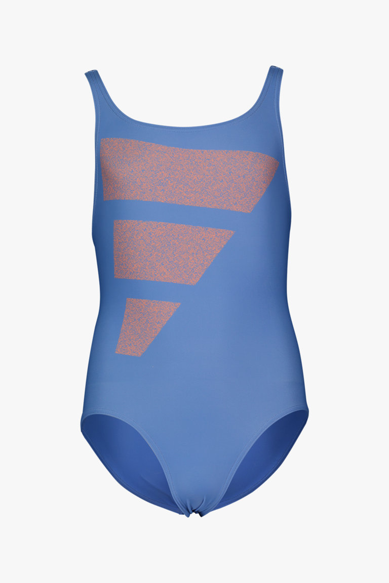 adidas Performance Big Bars Logo M dchen Badeanzug in blau kaufen