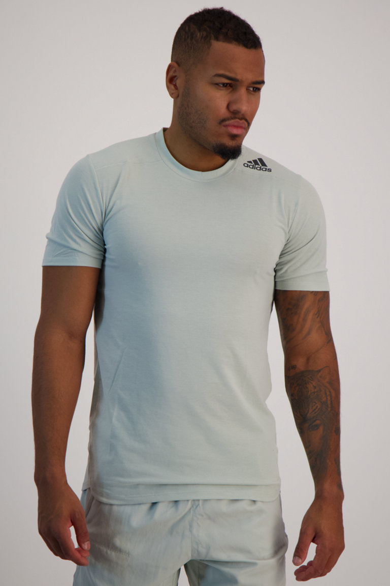 Adidas t shirt herren online grau