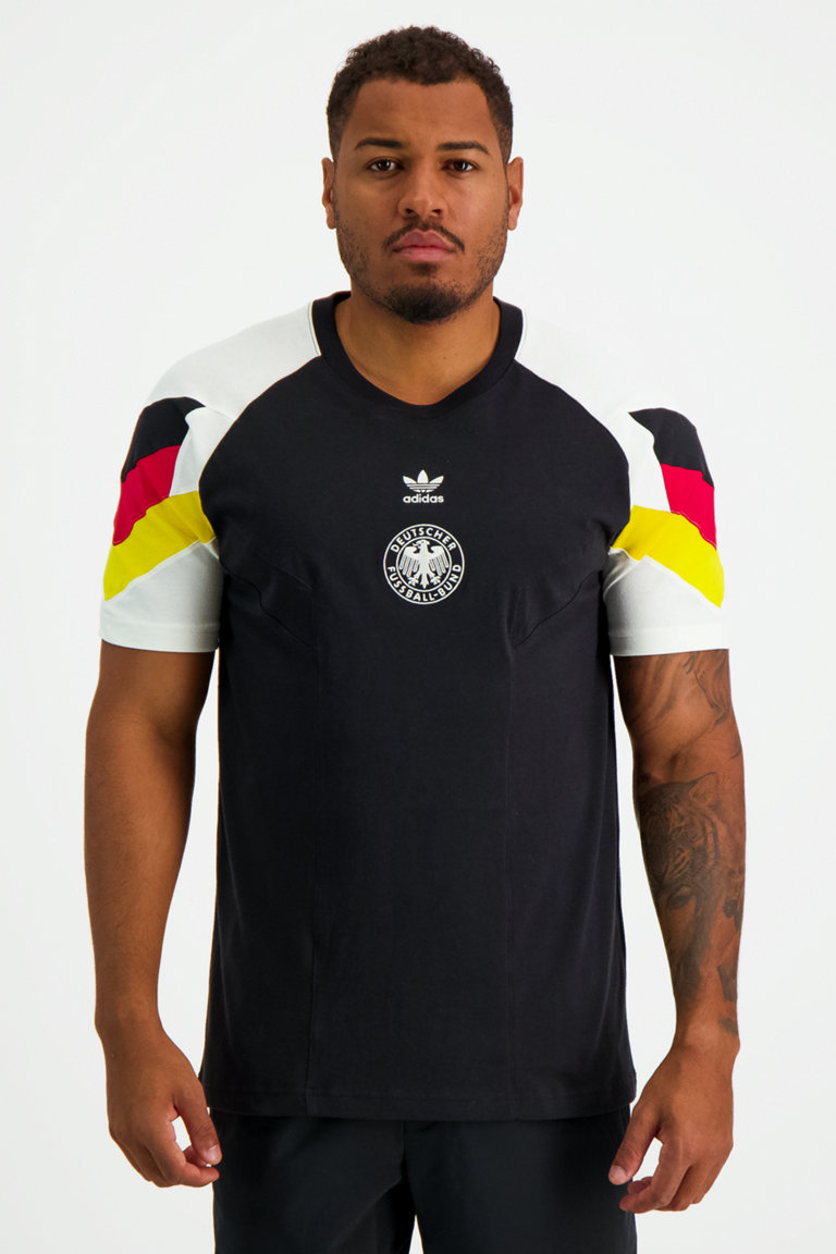 Adidas deutschland t shirt schwarz discount