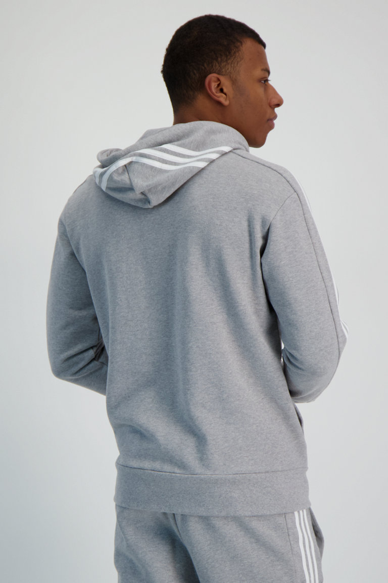 Compra Essentials French Terry 3 S giacca della tuta uomo adidas