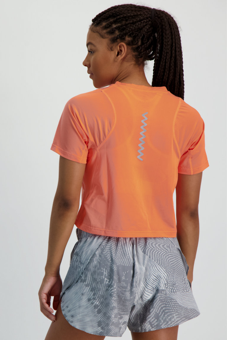 Adidas t shop shirt donna arancione