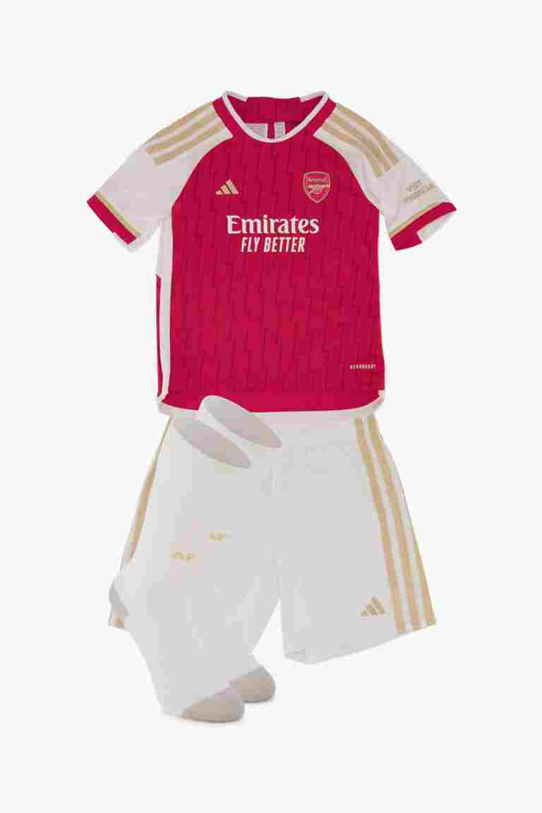 adidas Performance FC Arsenal London Home Replica Mini set calcio bambini 23/24