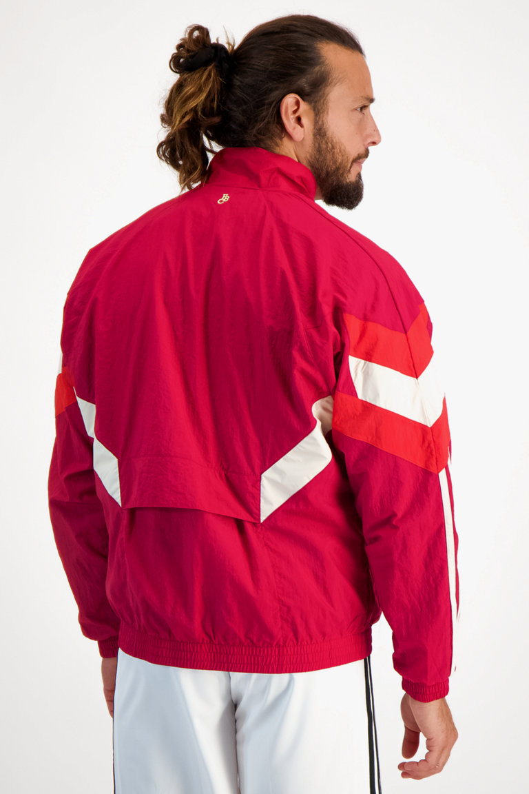 Giacca adidas rossa uomo shop