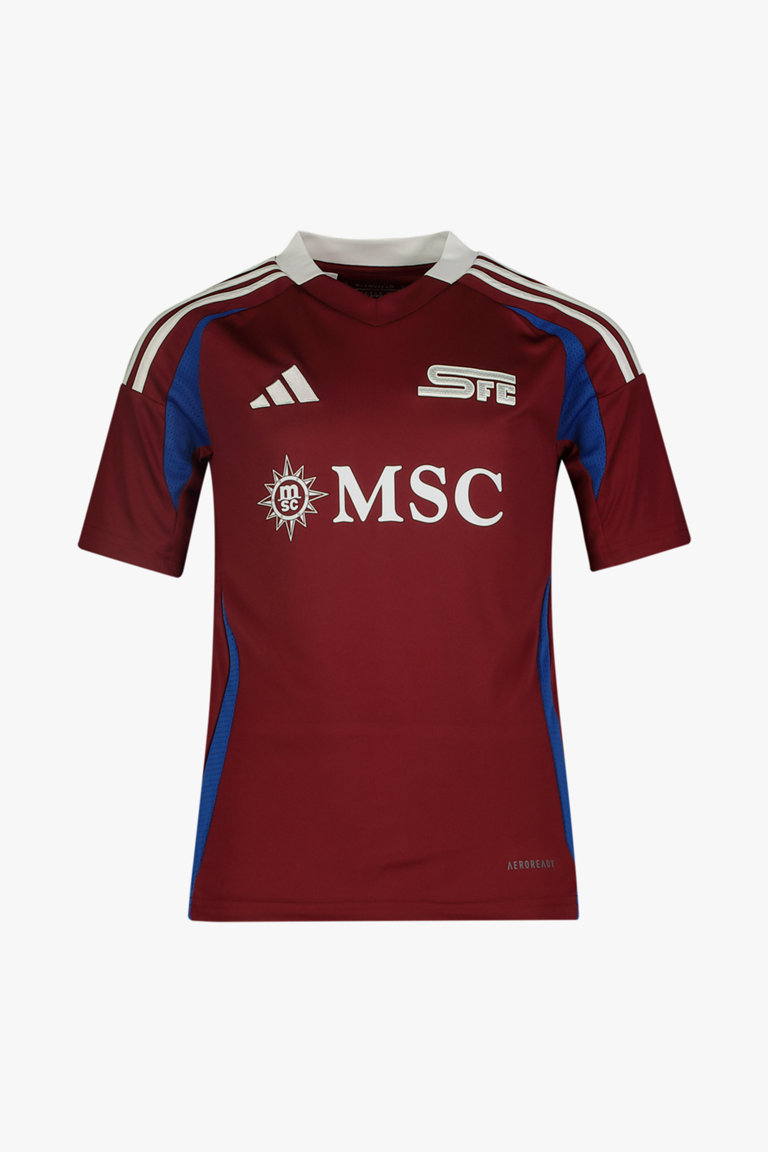 adidas Performance FC Servette Home Replica Kinder Fussballtrikot 24 25 in rot kaufen ochsnersport.ch