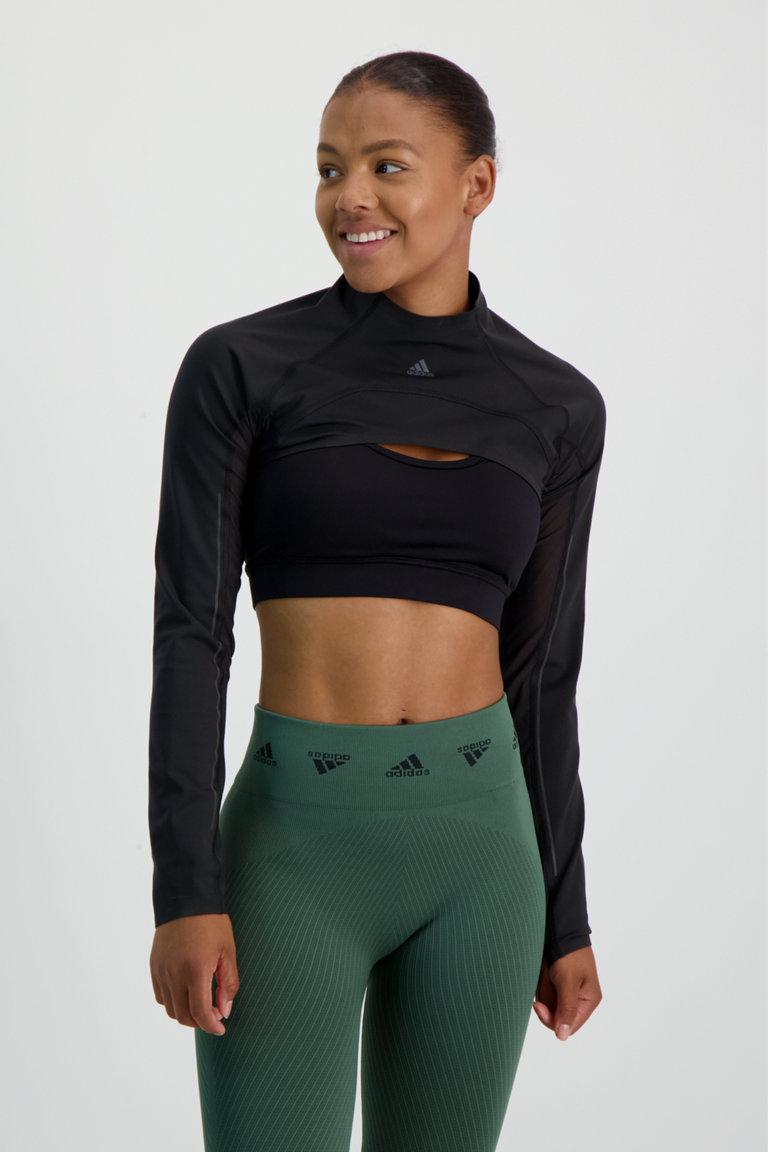 Adidas crop shirt damen clearance
