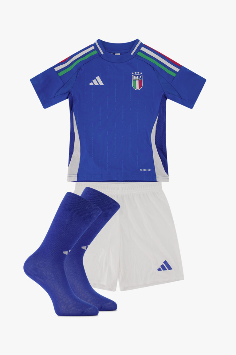 Compra Italia Home Replica Mini set calcio bambini EURO 2024 adidas Performance in blu ochsnersport.ch