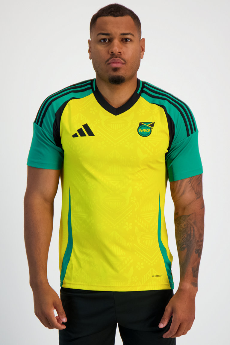 adidas Performance Jamaika Home Replica Herren Fussballtrikot 2024 in gelb kaufen ochsnersport.ch