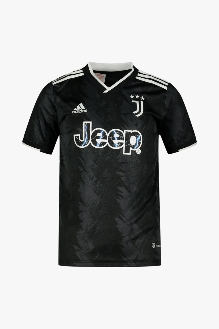 Compra Juventus Turin Away Replica maglia da calcio bambini 22 23