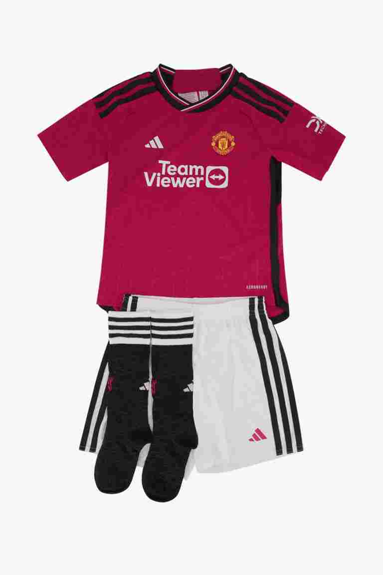 adidas Performance Manchester United Home Replica Mini set calcio bambini 23/24
