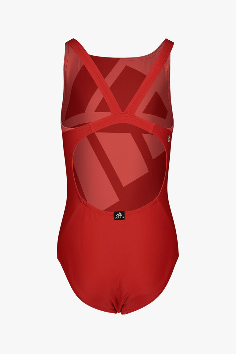 Maillot de bain adidas rouge on sale