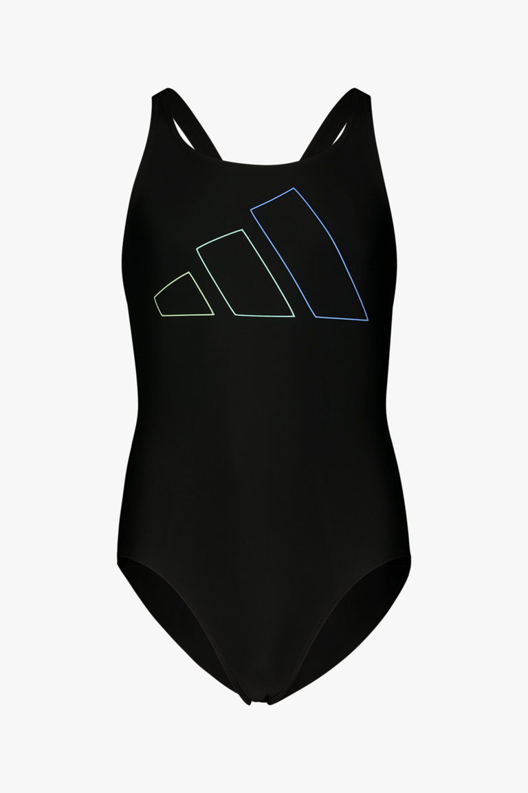 Compra Performance Big Bars costume da bagno bambina adidas Performance in nero ochsnersport.ch