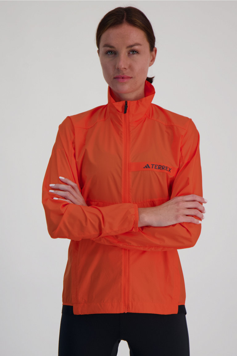 Veste adidas deals femme orange