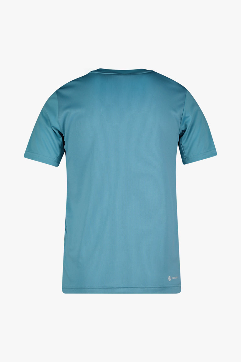 T shirt enfant cyan hotsell