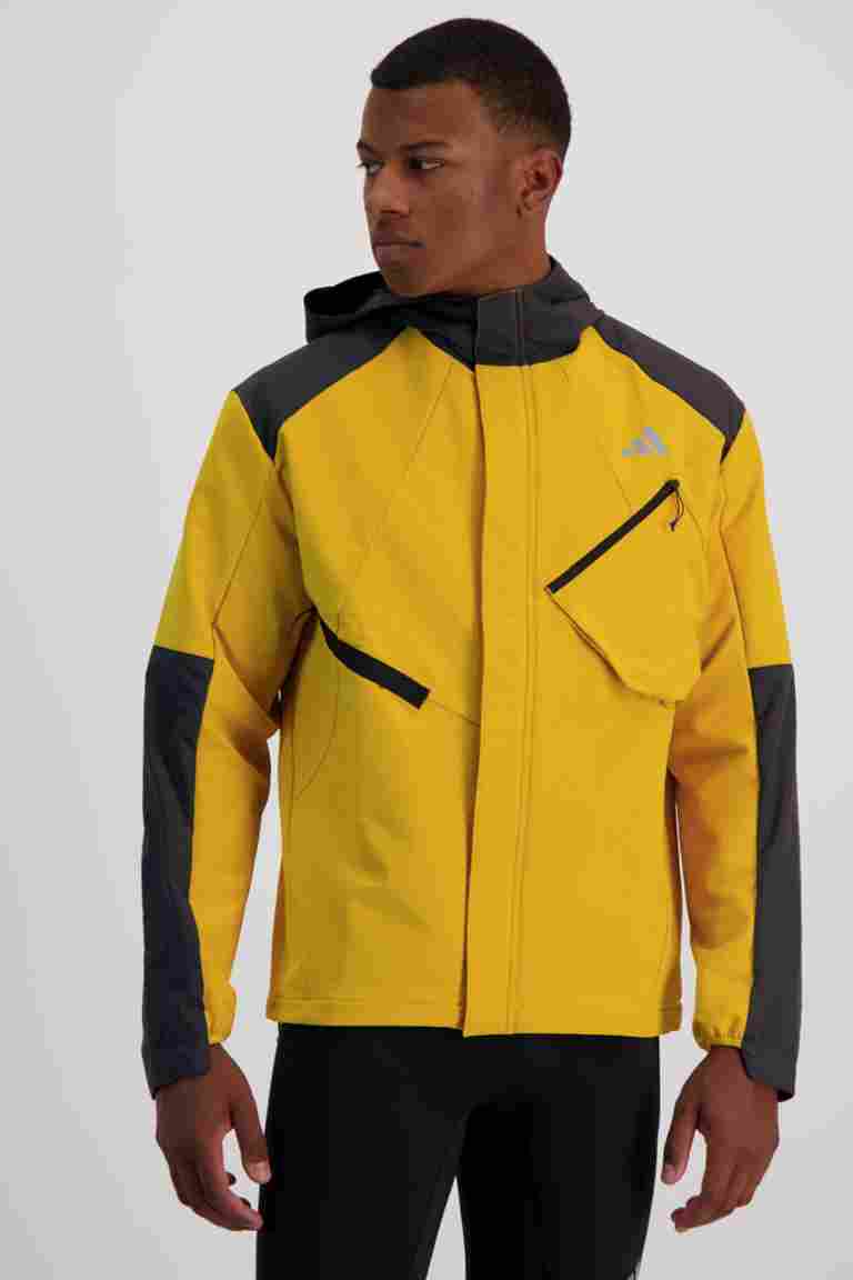 adidas Performance Ultimate Running Conquer the Elements Cold.RDY Herren  Laufjacke in gelb kaufen