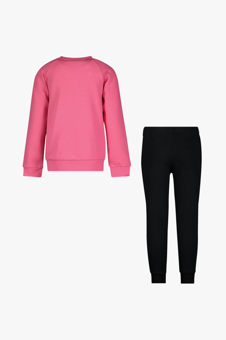 adidas Sportswear Essentials Logo Fleece Madchen Trainingsanzug in pink kaufen ochsnersport.ch