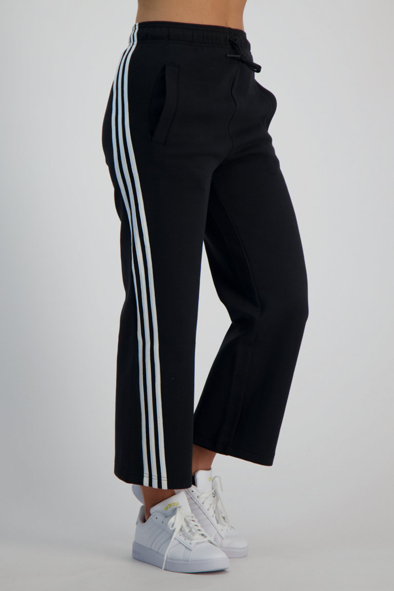 adidas Sportswear Future Icons 3 S Open Hem Damen Trainerhose in schwarz kaufen ochsnersport.ch