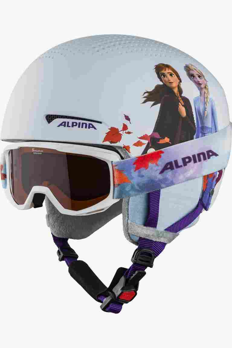 Alpina Zupo Disney casco da sci + occhiali bambini