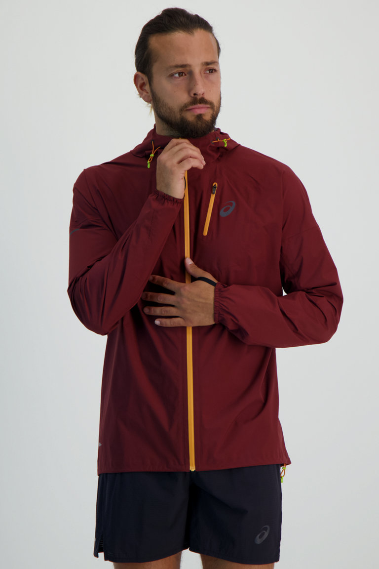 Giacca asics bordeaux best sale