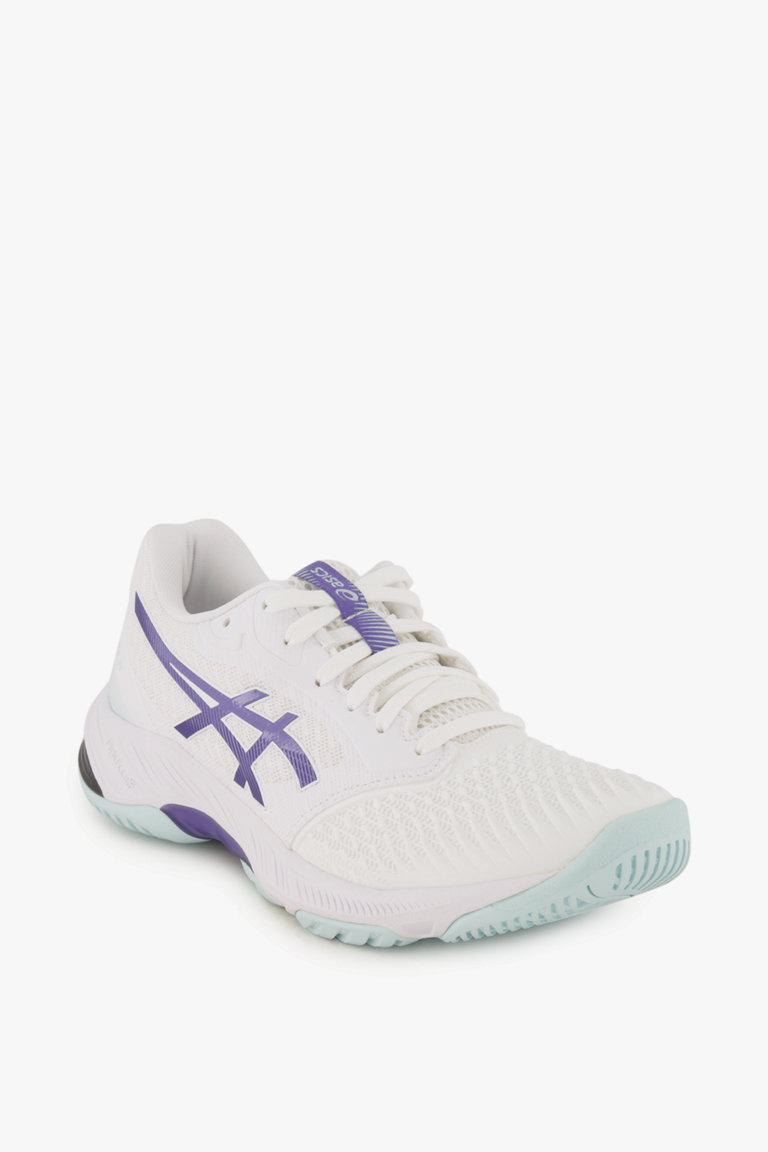 ASICS Netburner Ballistic FF 3 Damen Hallenschuh in wei kaufen