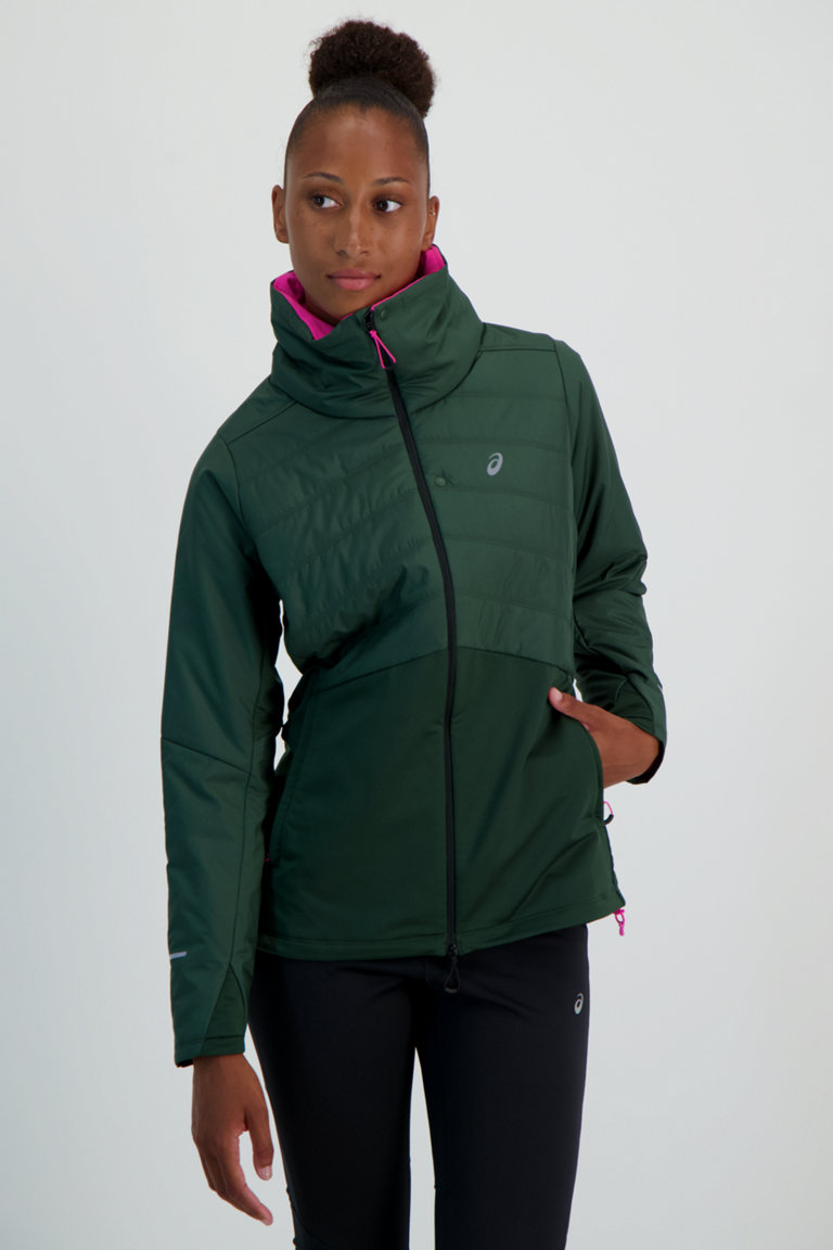 Compra Winter Run giacca da corsa donna ASICS in verde scuro ochsnersport.ch