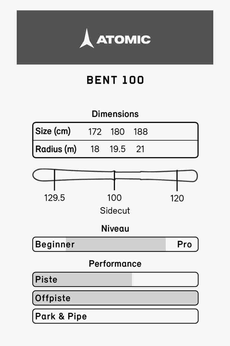 ATOMIC Bent 100 sci 23/24
