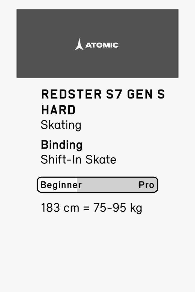 ATOMIC Redster S7 Gen S hard Langlaufski Set 23/24