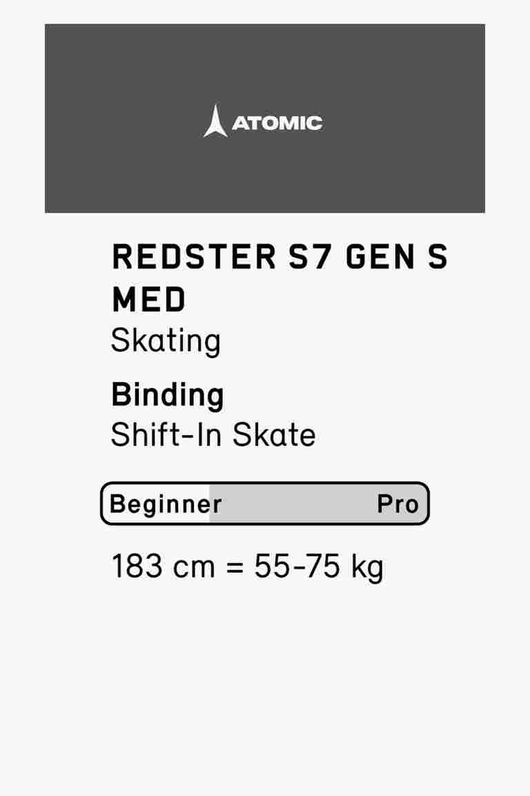 ATOMIC Redster S7 Gen S med ski de fond set 23/24
