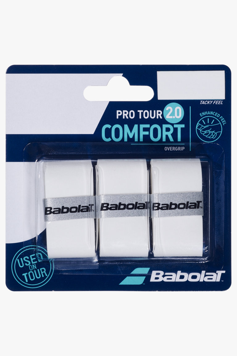 Babolat Pro Tour 2.0 X3 Overgrip Griffband in wei kaufen