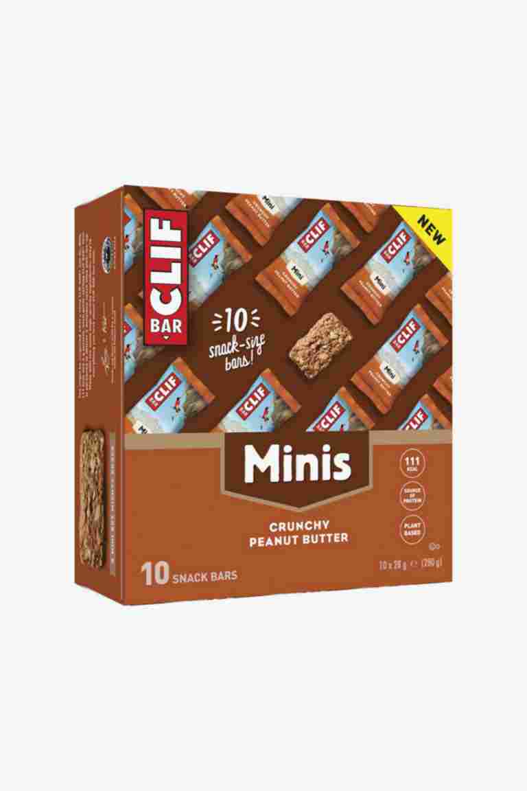Clif Bar Mini Crunchy Peanut Butter 10 x 28 g barretta per lo sport