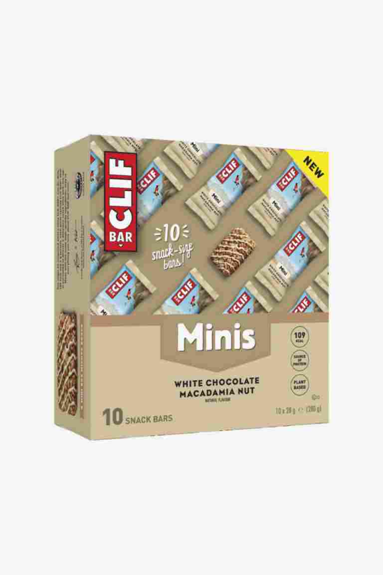 Clif Bar Mini White Chocolate Macadamia Nut 10 x 28 g barre énergétique