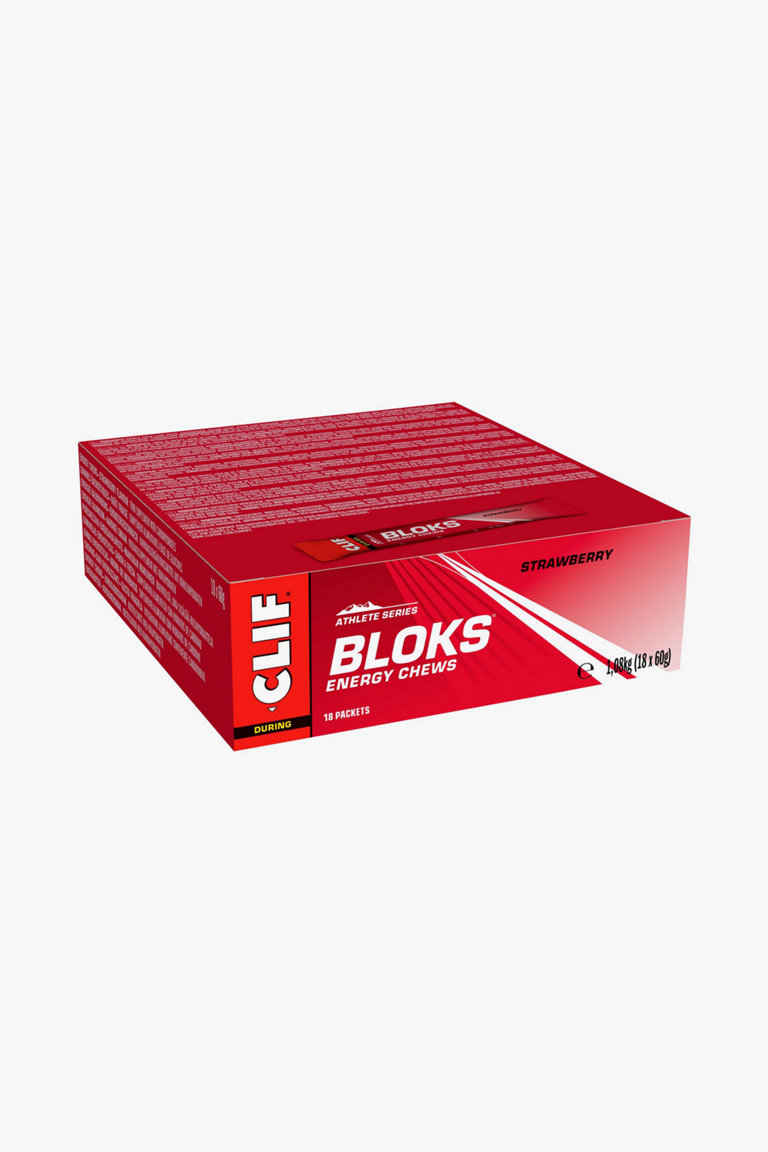 Clif Bar Strawberry 18 x 60 g Shot Bloks
