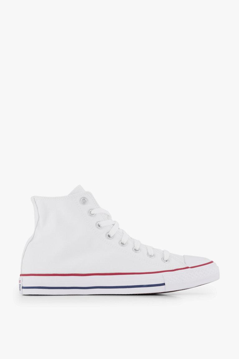 Converse bianche indossate uomo sales
