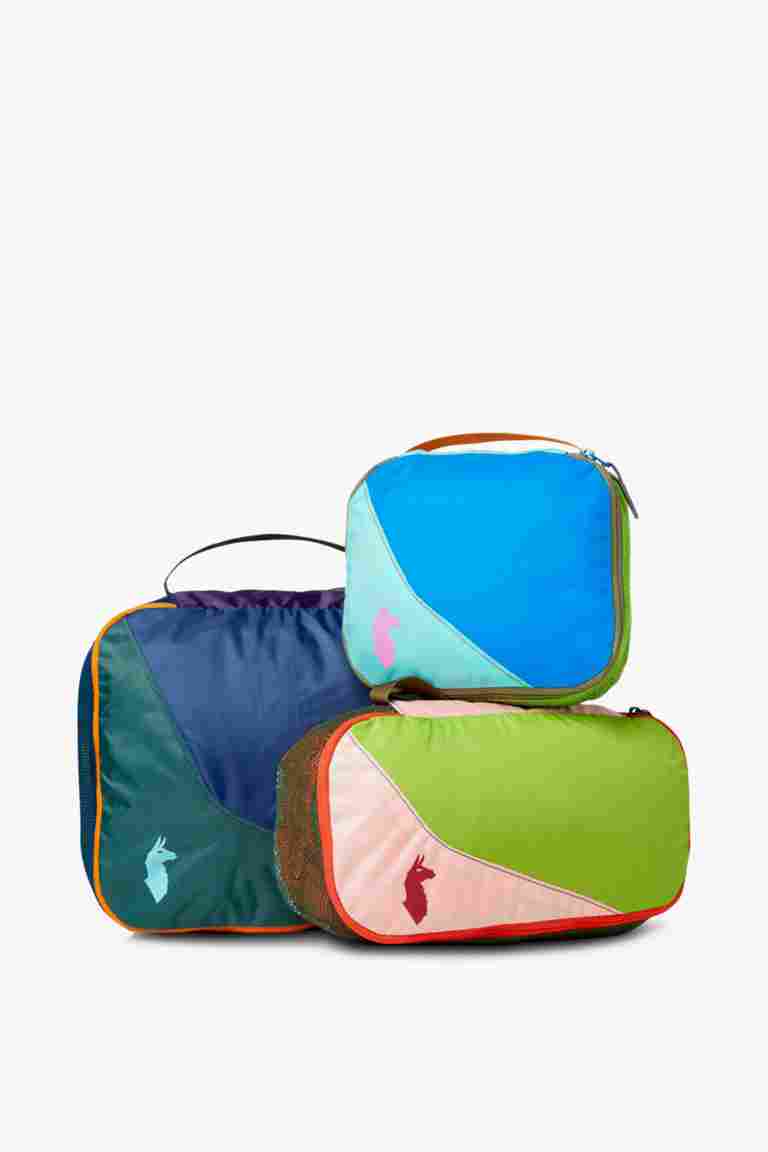 Cotopaxi 3-Pack TravelCube Del Dia Packbeutel