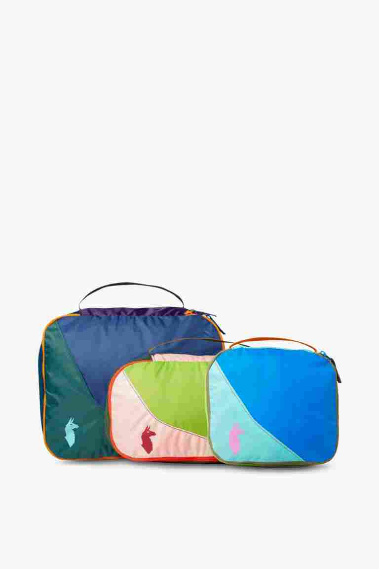 Cotopaxi 3-Pack TravelCube Del Dia sacchetto per bagagli